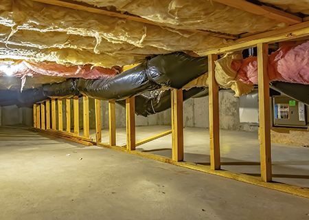 Crawl Space Moisture Control Services in Millington and Memphis TN; Inman-Murphy, Inc